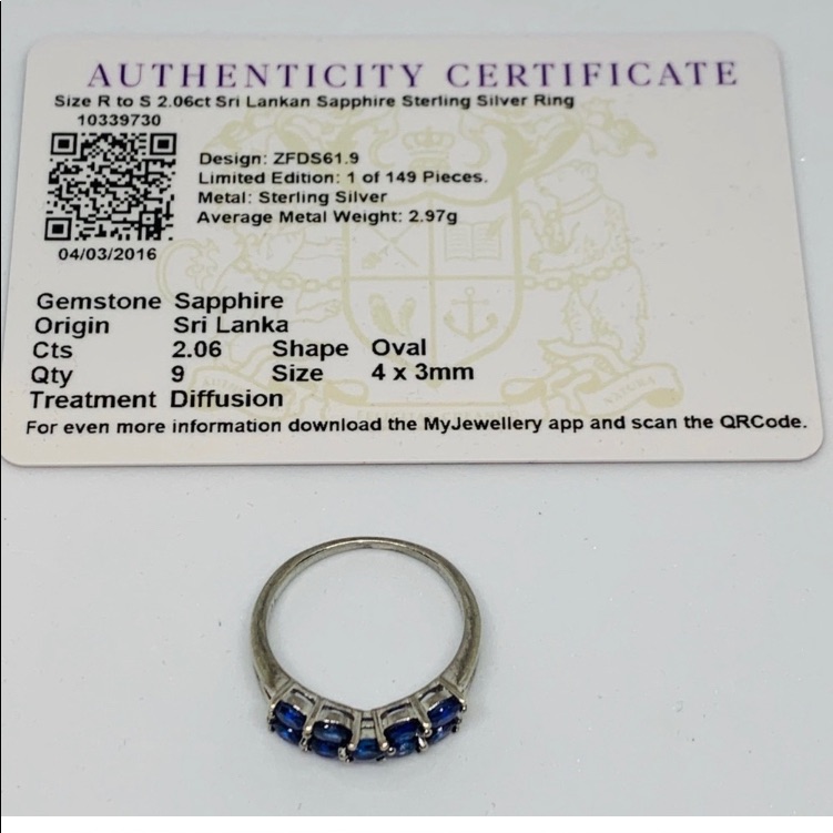 Sapphire Ring,